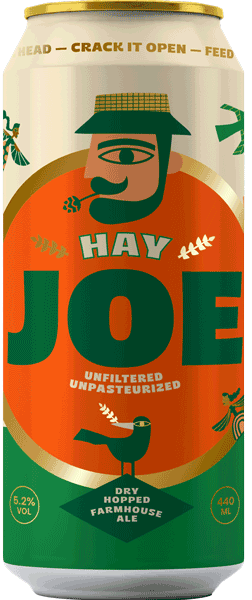 Strange Brew Hay Joe Dry Hopped Farmhouse Ale 440ml